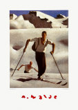 L'Ascension Affiches par Alfons Walde