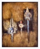 Spitze Pfeiler III, 1985 Kunstdrucke von Johnny Friedlaender