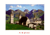 Kitzbuehel in the Summertime Prints by Alfons Walde