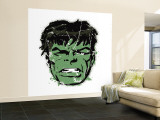 Marvel Comics Retro: The Incredible Hulk (aged) Fototapete – groß
