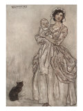 Rip's Daughter And Grand-Child Posters par Arthur Rackham