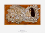Recliining Woman, c.1917 Affiches par Egon Schiele