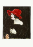Portrait Mrs. Martha Dix, c.1923 Posters par Otto Dix