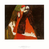 Cardinal and Nun, c.1912 Julisteet tekijänä Egon Schiele Cardinal and Nun, c.1912 Julisteet tekijänä Egon Schiele