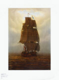 Voilier Affiches par Caspar David Friedrich
