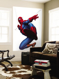 Spider-Man Swinging Wall Mural