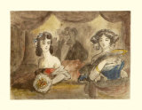 Box in Theatre Collectable Print by Constantin Guys