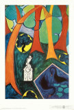 Scene in the Park of Sceaux Pósters por Andre Fougeron