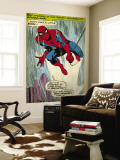Marvel Comics Retro: The Amazing Spider-Man Comic Panel (aged) Veggmaleri Marvel Comics Retro: The Amazing Spider-Man Comic Panel (aged) Veggmaleri