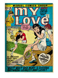 Marvel Comics Retro: My Love Comic Book Cover #16, Tennis, Pathos and Passion (aged) Affischer Marvel Comics Retro: My Love Comic Book Cover #16, Tennis, Pathos and Passion (aged) Affischer