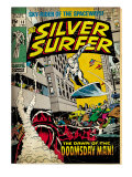 Marvel Comics Retro: Silver Surfer Comic Book Cover #13 (aged) Posters Marvel Comics Retro: Silver Surfer Comic Book Cover #13 (aged) Posters