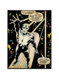 Marvel Comics Retro: Silver Surfer Comic Panel (aged) Kunstdrucke