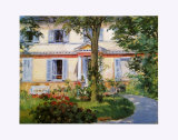 The House in Rueil, c.1882 Posters by Édouard Manet