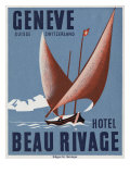 Beau Rivage Hotel Geneve Switzerland Prints