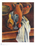 Still Life (Stone Jug, White Serviette and Fruit) Poster by Andre Derain