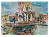 Venice, Santa Maria della Salute Reproductions pour les collectionneurs par Oskar Kokoschka