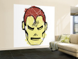 Marvel Comics Retro: The Invincible Iron Man (aged) Wall Mural – Large