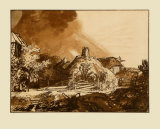 Landcsape and Thunderstorm Impressão de peças de coleções por Rembrandt van Rijn Landcsape and Thunderstorm Impressão de peças de coleções por Rembrandt van Rijn