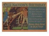 Our Nation's Birthday Láminas Our Nation's Birthday Láminas