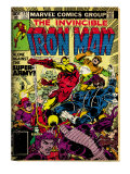 Marvel Comics Retro: The Invincible Iron Man Comic Book Cover 127, Against the Super-Army! (aged) Kunstdruck