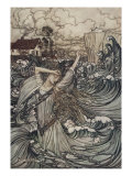 Illustration From Undine Pósters