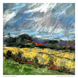 Pastel Landscape II Poster af Jacques Clement