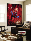 Spider-Man, Scorpion, Prowler, Vulture, Electro and Green Goblin in the City Vægplakat Spider-Man, Scorpion, Prowler, Vulture, Electro and Green Goblin in the City Vægplakat