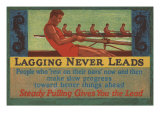 Lagging Never Leads Prints