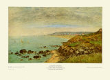 The Seine Bay near Bénerville Posters by Eugene Boudin