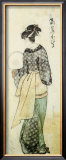 Back View of Ohisa Prints by Utamaro Kitagawa 