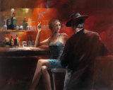 Evening in the Bar II Poster par Willem Haenraets