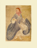 La danseuse Affiches par Constantin Guys