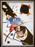 Two Black Spots Prints by Wassily Kandinsky
