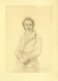 Portrait Raoul Rochette Collectable Print by Jean-Auguste-Dominique Ingres