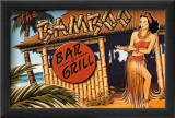 Bamboo Bar & Grill - Hawaii Pósters