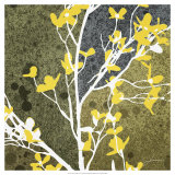 Moon Flowers IV Posters av James Burghardt