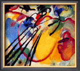 Improvisation Framed Giclee Print by Wassily Kandinsky