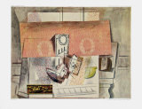 Still Life with Red Carpet Reproductions pour les collectionneurs par Pablo Picasso