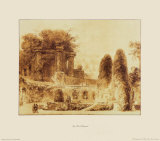 Fountain in the Garden of the Villa d'Este Posters by Jean-Honoré Fragonard