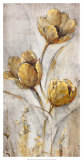 Golden Poppies on Taupe I Prints by Tim O'toole