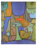 Bottom Water Garden, c.1939 Prints by Paul Klee