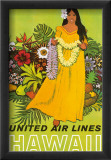 United Airlines: ofrenda Lámina giclée enmarcada United Airlines: ofrenda Lámina giclée enmarcada