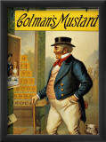Colman's Mustard Lámina giclée enmarcada