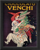 Cioccolato Venchi Láminas por Leonetto Cappiello