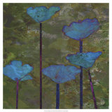 Teal Poppies I Pósters por Ricki Mountain
