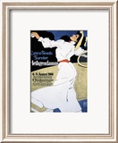 Lawn Tennis Tunier Framed Giclee Print by Hans Rudi Erdt