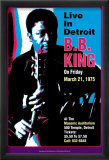 B.B. King - Live in Detroit Posters by Dennis Loren
