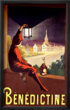 Affiche publicitaire Bénédictine Estampe encadrée par Leonetto Cappiello