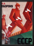 CCCP Russian Propaganda Poster Lámina giclée enmarcada CCCP Russian Propaganda Poster Lámina giclée enmarcada