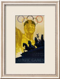 Olympische Spiele in Berlin, 1936 Poster von Wurbel 